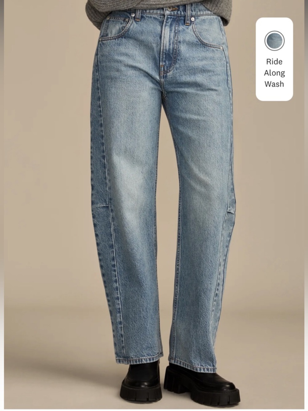 Lucky Brand Barrel Leg Jeans